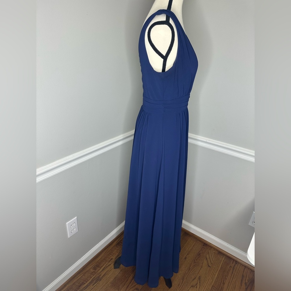 Lulu's Deep Blue Maxi Dress - Picture 5 of 14